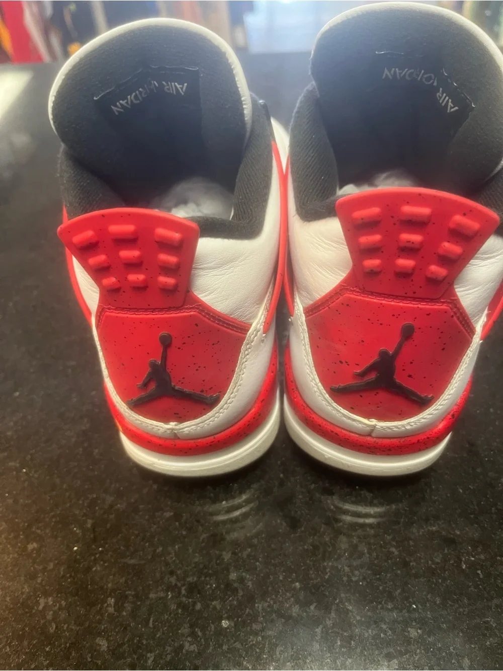 Sz 9 Air Jordan 4 Retro 'Red Cement'  DH6927 161